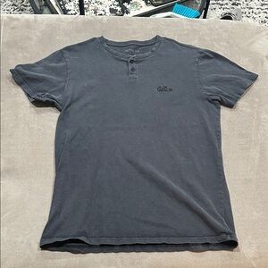 Active Ride Shop Charcoal Short Sleeve Henley